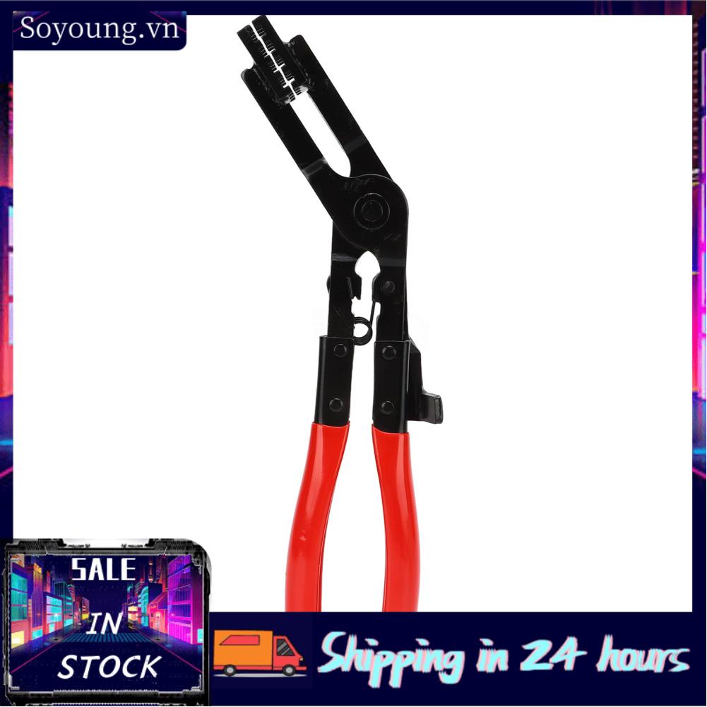 Soyoung Auto  Tool  35° Durable Hose Clamp Angled Plier PVC Handle  for Maintenance