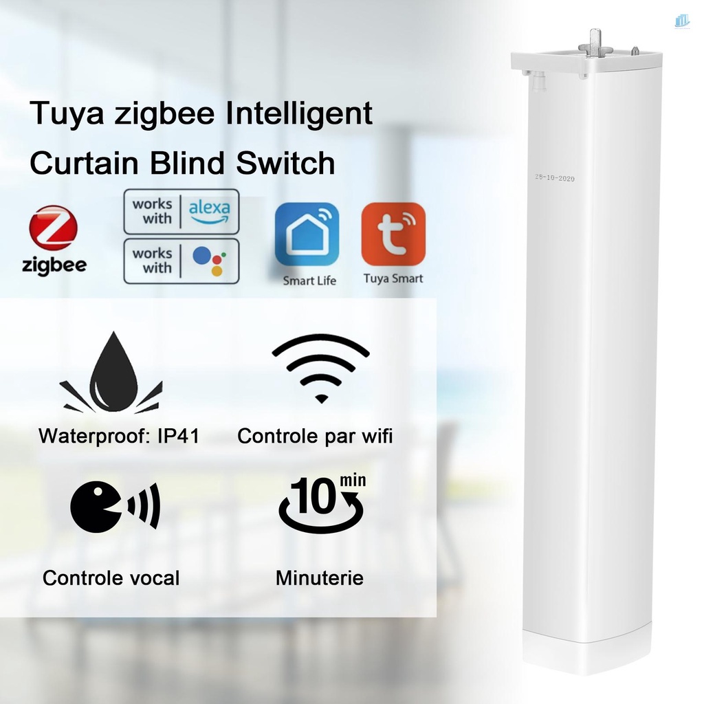 Công Tắc Rèm Cửa Thông Minh Điều Khiển Từ Xa Cho Alexa Google Assi