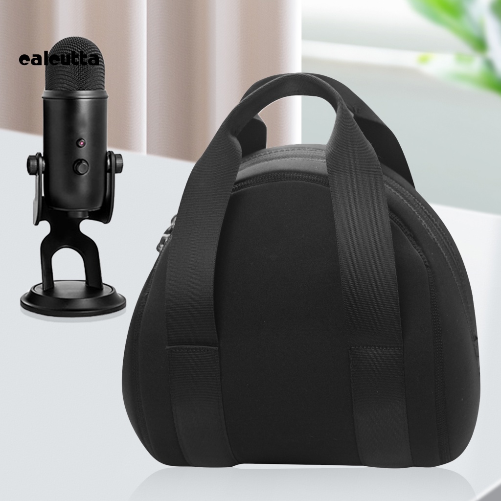 Túi Đựng Bảo Vệ Micro Blue Yeti Blackout Chống Bụi Độ Cứng Tốt Có Dây Đeo Tay Tiện Dụng