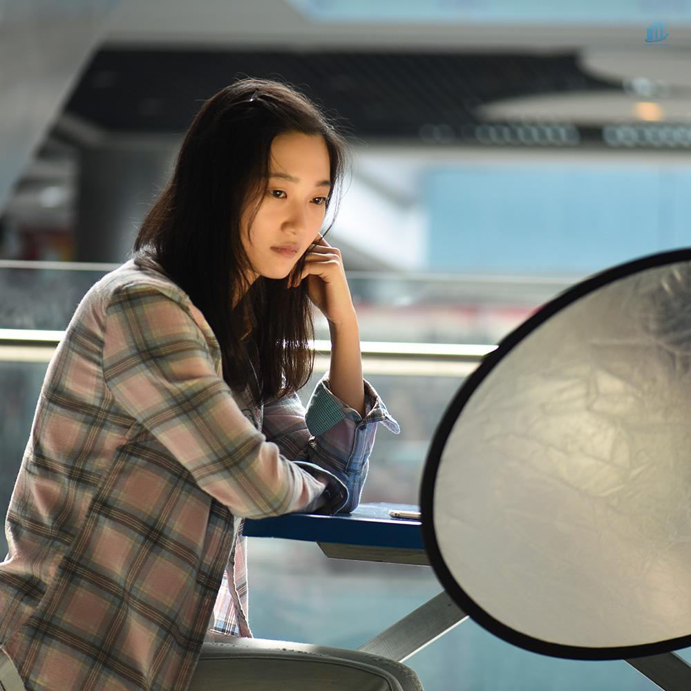 Đèn Phản Quang 5 Trong 1 80cm / 32Inch Màu Bạc / Vàng / Trắng / Đen Có Thể Gập Lại Đa Chiều Kèm Túi Đựng Cho Studio Chụp Ảnh Ngoài Trời