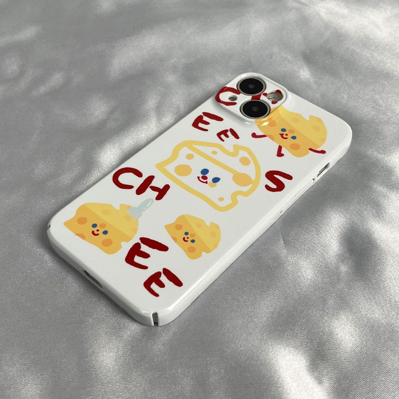 Ốp Điện Thoại Cứng Họa Tiết Phô Mai Độc Đáo Cho Apple 7 / xs / xr 8 / 11iphone13 14proiPhone12 B9O6