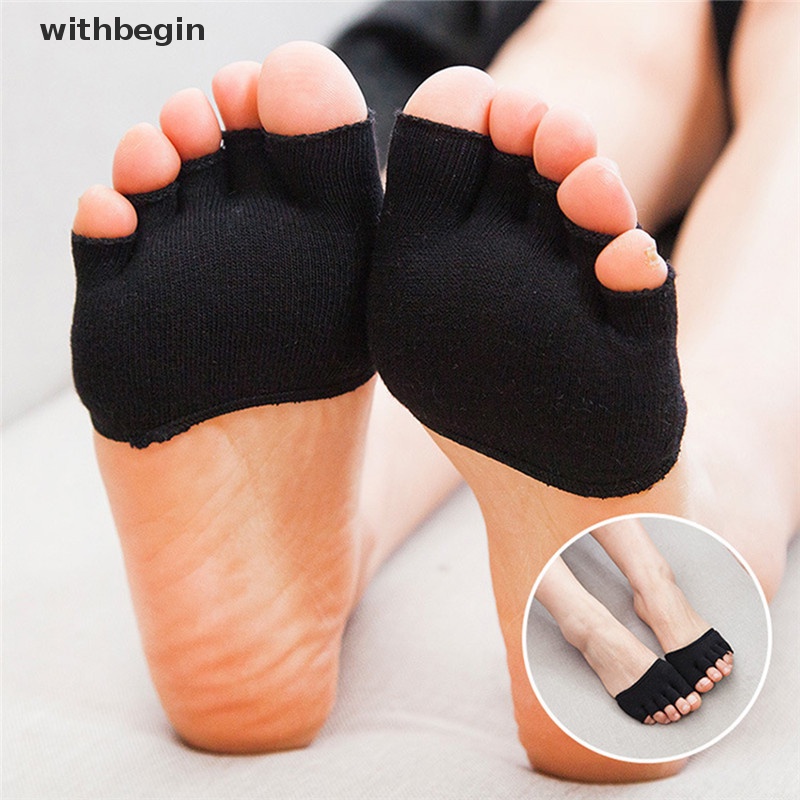 1 Đôi Vớ Mềm Thấm Hút Mồ Hôi Chăm Sóc Bàn Chân