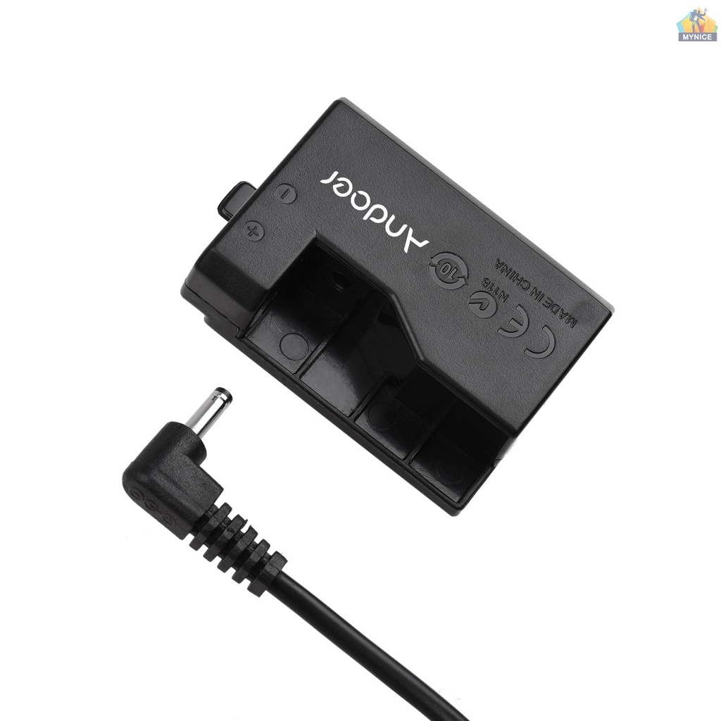 Đầu Nối Pin Andoer ACK-E10 5V USB Tương Thích Với Máy Ảnh LP-E10 / Kiss X70 / 1100D / 1200D / 1300D / 200D / 400D / 400D