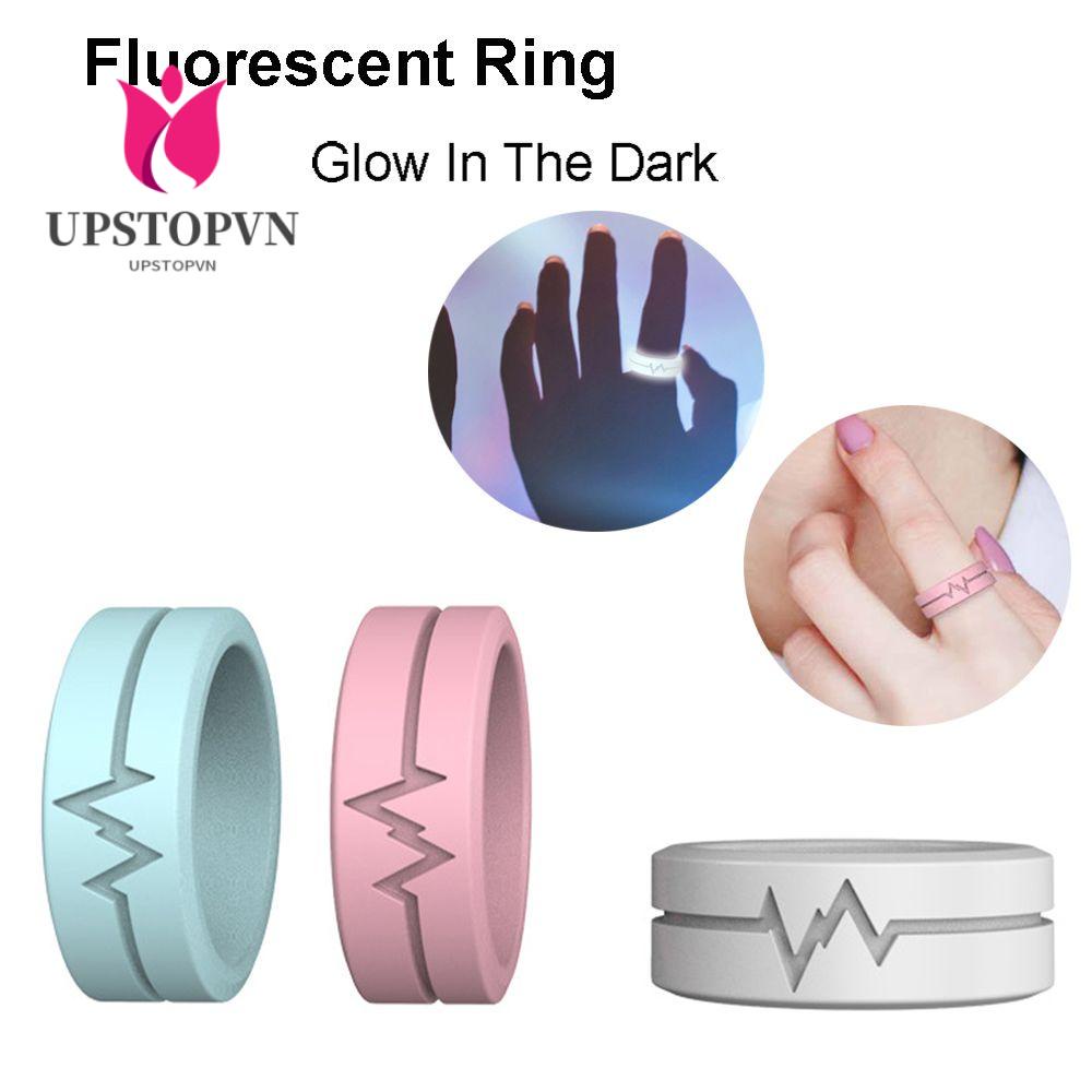Nhẫn Silicone Phát Sáng Trong Bóng Tối Thời Trang
