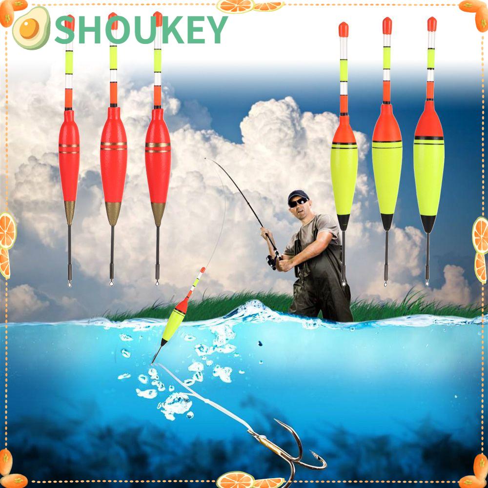 Phao Nổi Câu Cá Phát Sáng Ban Đêm Bằng Nhựa Chất Lượng Cao SHOUKEY