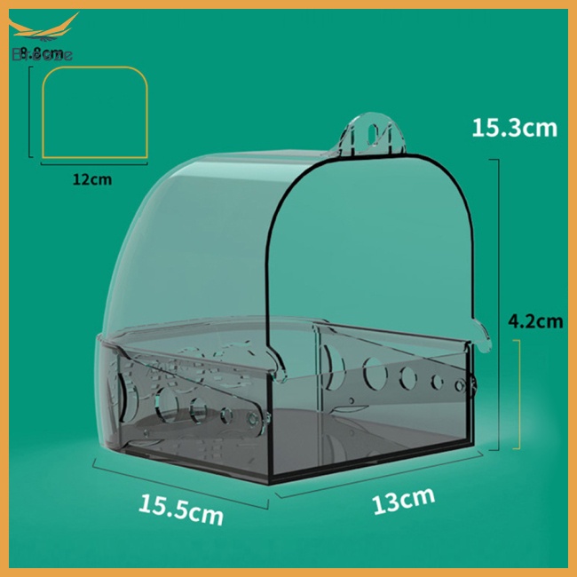 Bồn Tắm Cỡ Lớn Đa Năng Tiện Dụng Cho Chim Vẹt