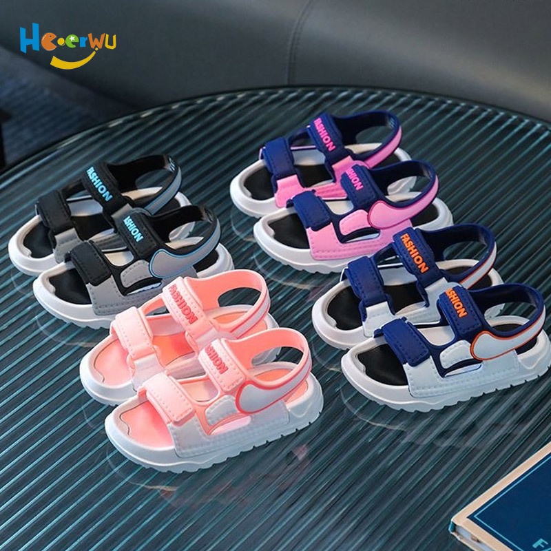 Xăng đan Thể Thao Đế Mềm Phong Cách Hàn Quốc Cho Bé Trai Gái