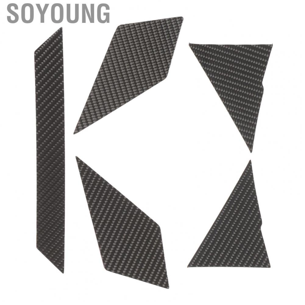 Soyoung UTV Front Face Panel Trim  UV Protection Carbon Fiber for RZR PRO XP 2021 Onwards