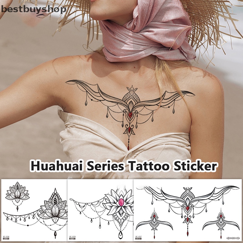 Hình Xăm Dán Tạm Thời Chống Thấm Nước Trang Trí Nghệ Thuật Cho Cơ Thể