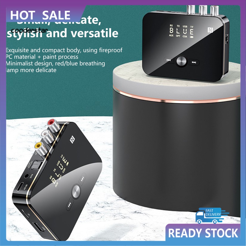 Thiết Bị Nhận Tín Hiệu Âm Thanh Bluetooth 5.0 Jack 3.5mm Cho TV