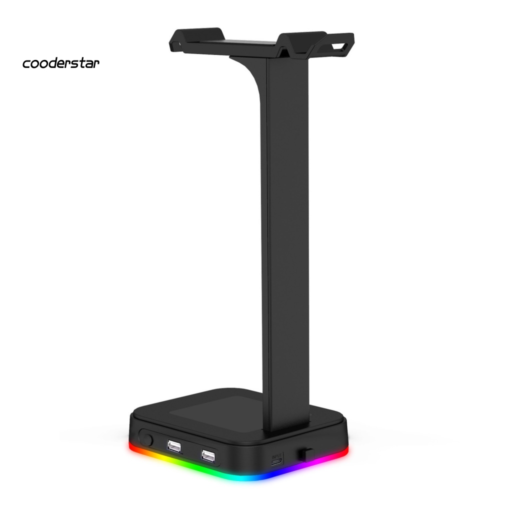 Giá Đỡ Tai Nghe Chơi Game 2 Cổng USB Gọn Nhẹ