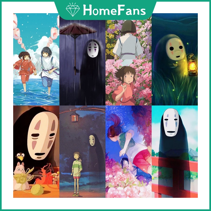 Bộ Tranh Đính Đá 5D Tự Làm Hình Vô Diện 30x40cm / 40x50cm