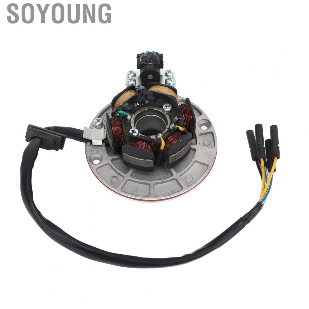 Soyoung Magneto Stator Coil  5 Wire Powerful for 150cc 160cc Kick Start Engine
