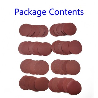Set 40 tấm giấy nhám tròn 3 inch 75mm-80mm 320 / 400 / 600 / 800 / 1000 / 1200 / 1500 grit