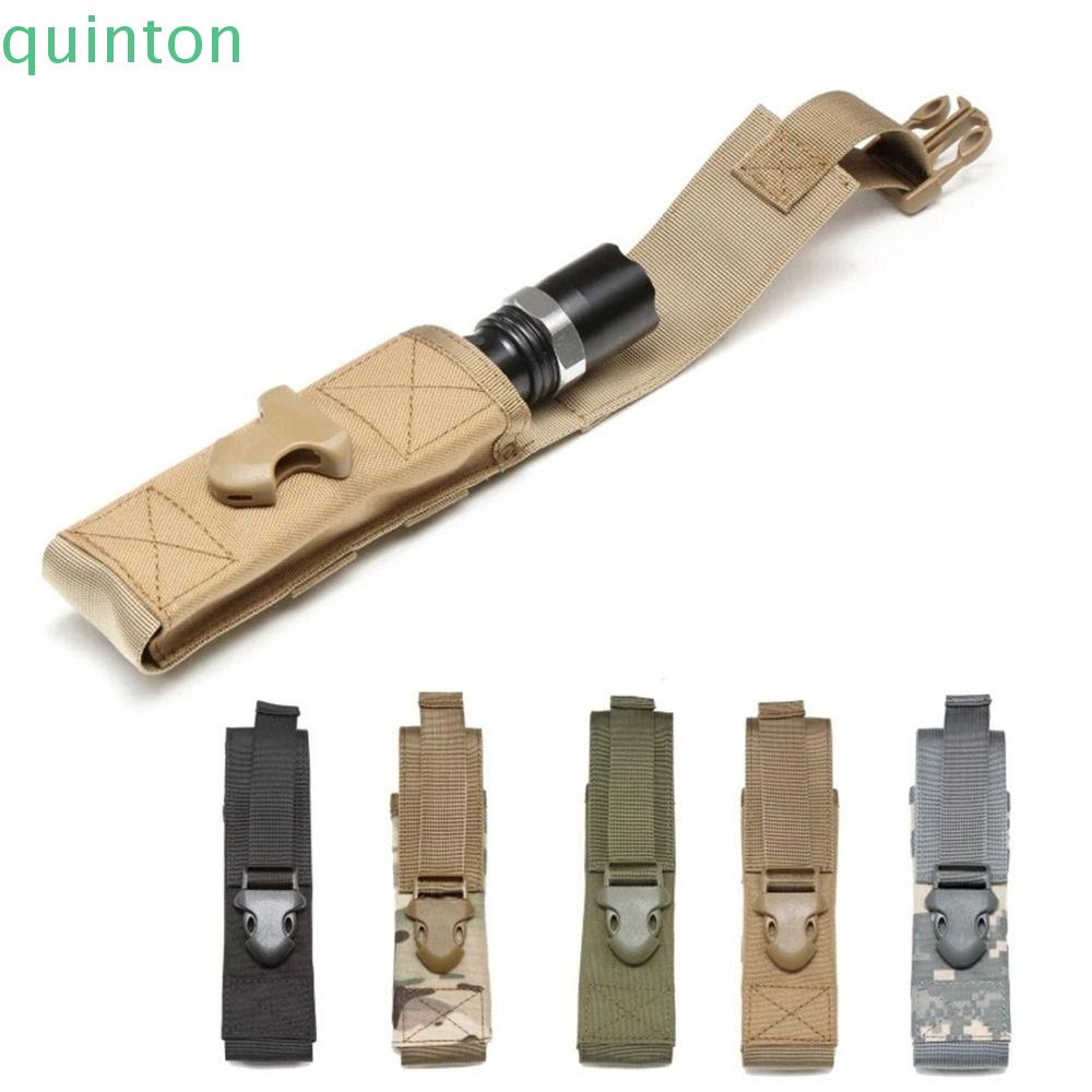 Vỏ Bọc Đèn Pin 1000D Bằng Nylon EDC Gắn Thắt Lưng Tiện Dụng Mang Theo Du Lịch Cắm Trại