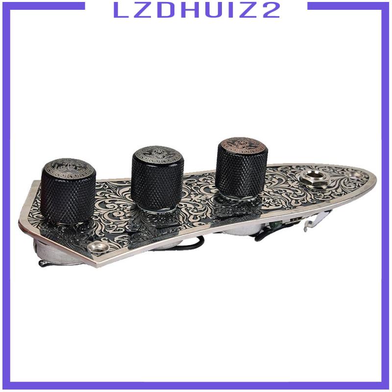 1 Bộ Bảng Mạch Điều Khiển Công Tắc Điều Khiển Đàn Guitar Bass DIY