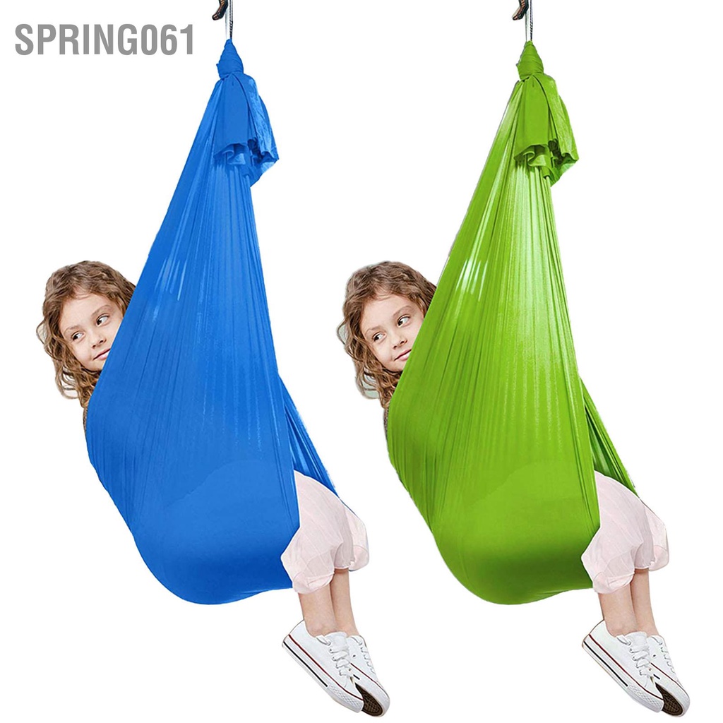 Spring061 Võng đàn hồi trẻ em Trong nhà Ngoài trời Trẻ cảm giác Đu tập thể dục tại yoga