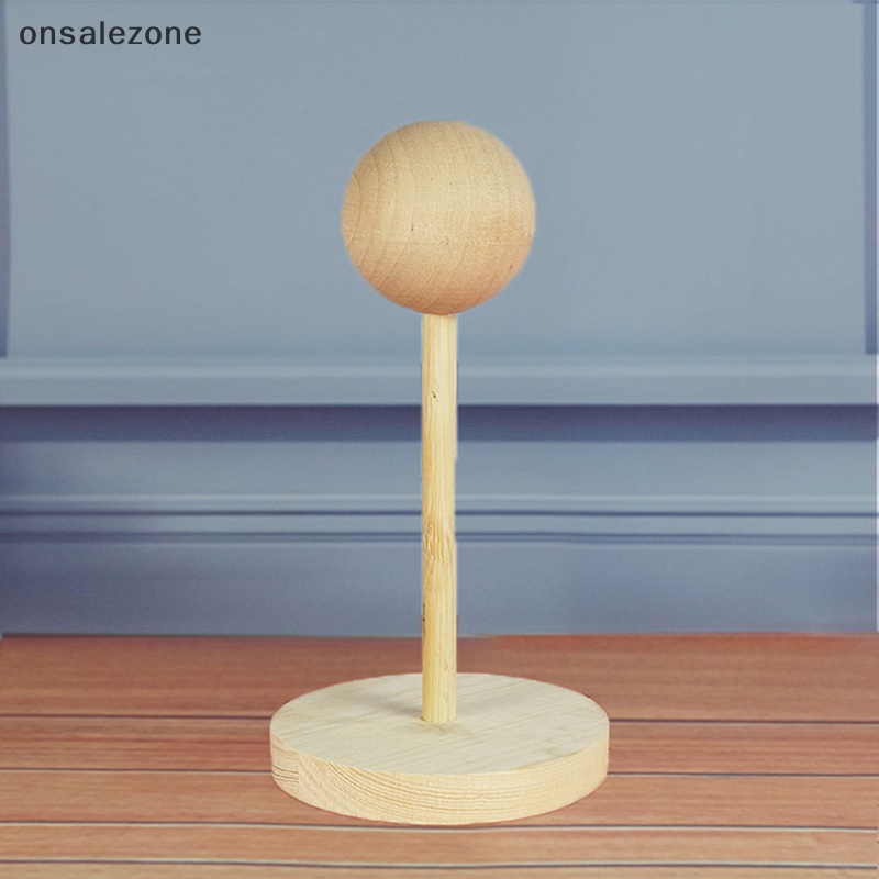 Giá Đỡ Búp Bê Trưng Bày Tóc Giả Bằng Gỗ