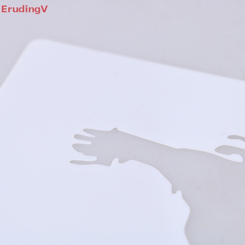 [ErudingV] Khuôn Mẫu Vẽ Bản Đồ Trái Đất Trang Trí Bánh Kem DIY