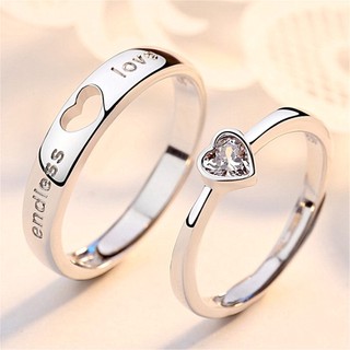 Bộ 2 Nhẫn Đôi Tình Nhân Cho Cặp Đôi