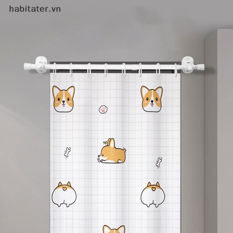 Kẹp Treo Thanh Treo Rèm Thiết Kế Không Đục Lỗ Tiện Dụng