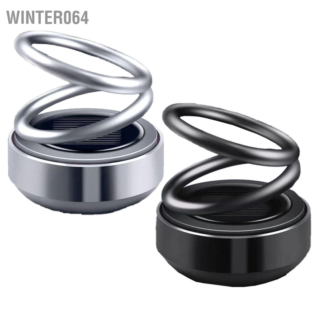 Winter064 Máy Khuếch Tán Tinh Dầu Xe Hơi Xoay Được Vòng Kép Loại Bỏ Mùi Hương Thơm Lâu Dài Giải Tỏa Căng Thẳng Không Khí