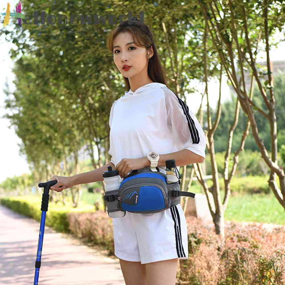 Dây Đai Nylon Gọn Nhẹ Co Giãn Kèm Giá Đỡ Chai Nước Tiện Dụng Cho Các Hoạt