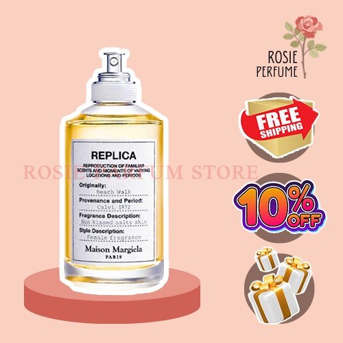 ʀᴏsɪᴇ ᴘᴀʀғᴜᴍ sᴛᴏʀᴇ - Nước hoa Replica Beach Walk 5ml/10ml/20ml