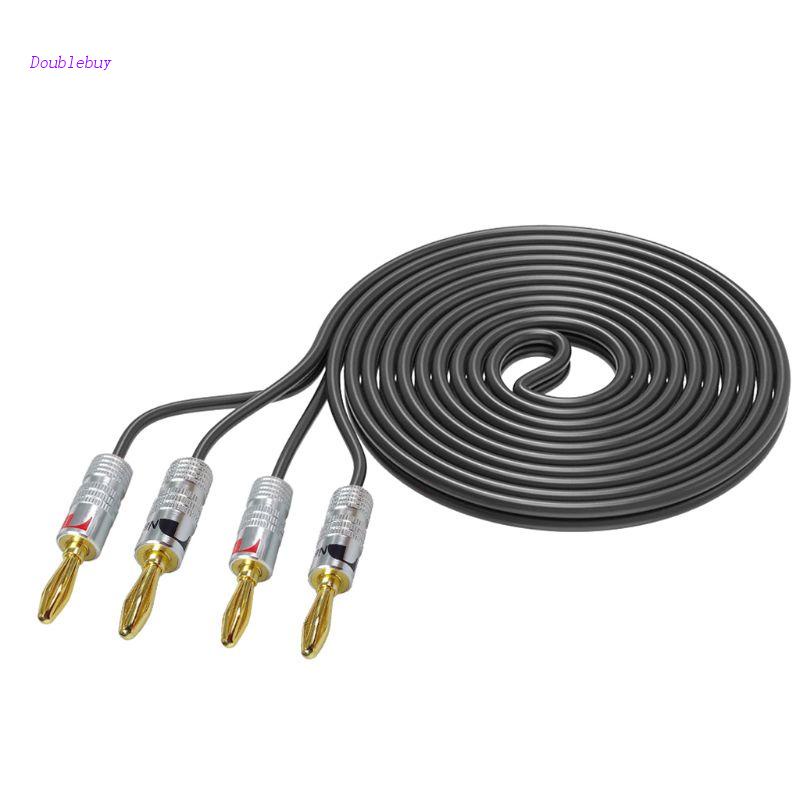 Dây Cáp Phích Cắm Bắp Chuối Cho Loa Hifi Khuếch Đại Đa Phương Tiện