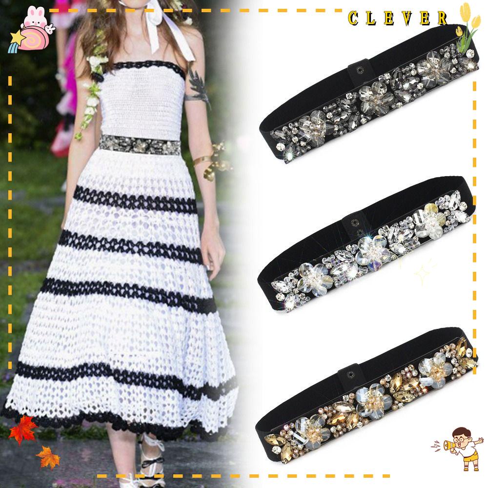 Thắt Lưng Thiết Kế Mỏng Lấp Lánh Sang Trọng Thời Trang