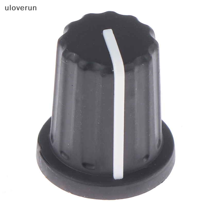 Uloverun Set 5 Núm Vặn Chiết Áp Hình Chữ D 270 Độ Bằng Cao Su