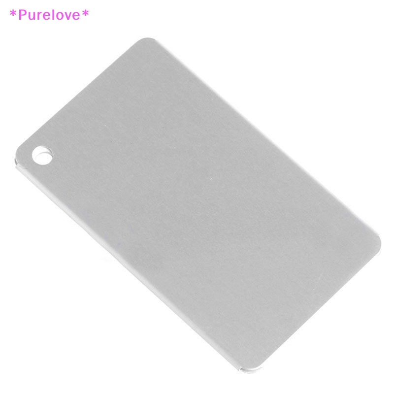 Thẻ Tên Gắn Hành Lý Du Lịch Bằng Hợp Kim Nhôm Tiện Dụng Mới