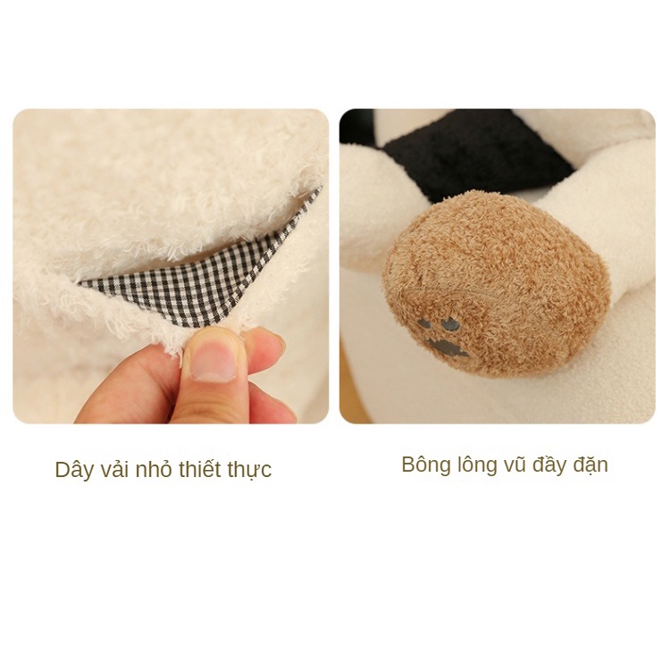 Mèo Nhồi Bông Dễ Thương Dùng Làm Quà Tặng Sinh Nhật Cho Bé