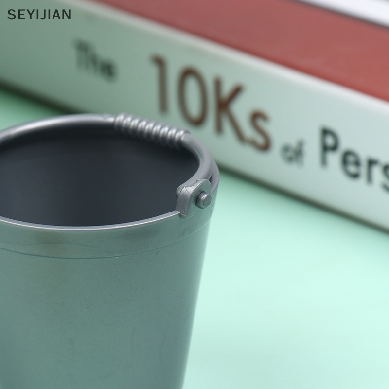 Set 2 Xô Mini Dễ Thương 1: 12 Trang Trí Nhà Búp Bê