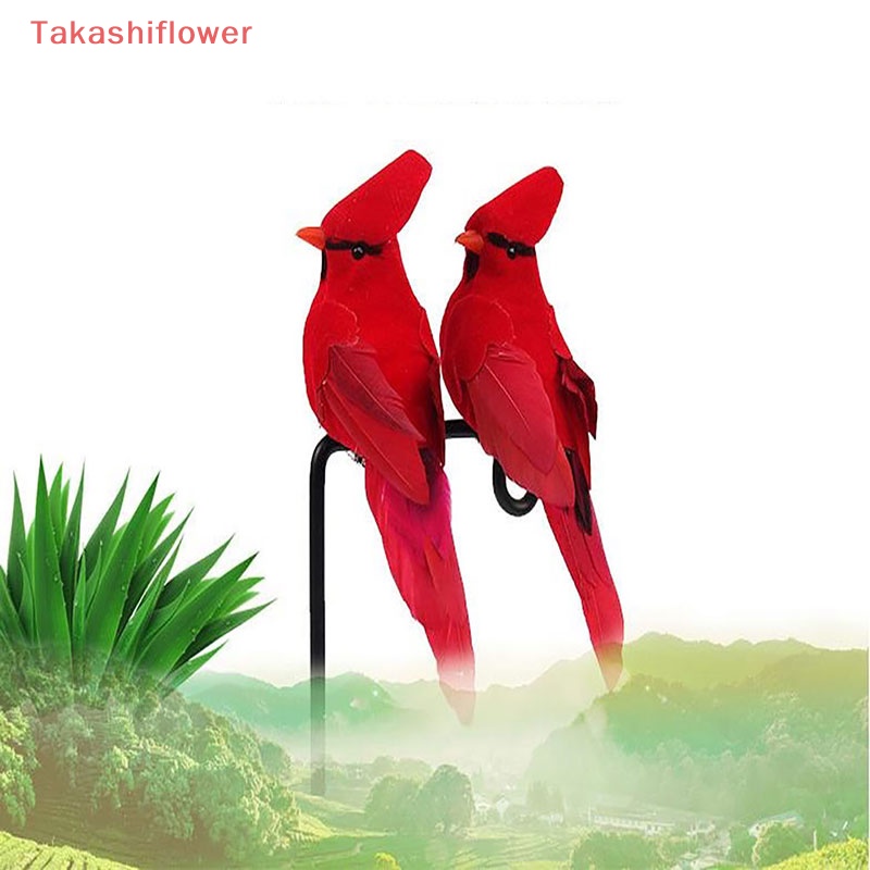 Mô Hình Chim Vẹt Giả Bằng Xốp Sáng Tạo Trang Trí Sân Vườn