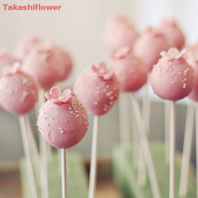 Set 100 Que Nhựa Hút Làm Kẹo Mút