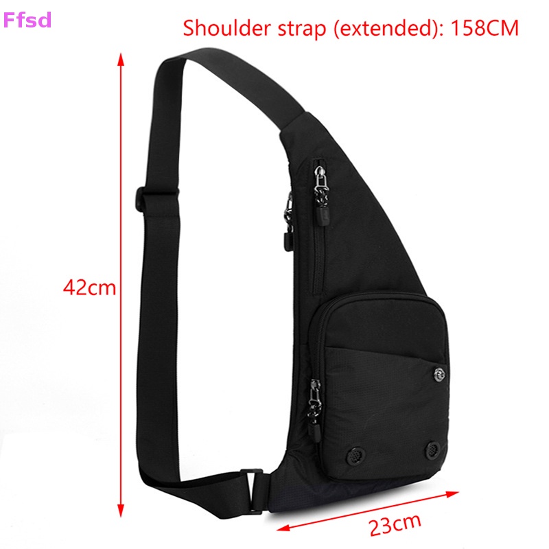 Túi Thể Thao Đeo Chéo Ngực Thời Trang Mới Cho Nam Nữ