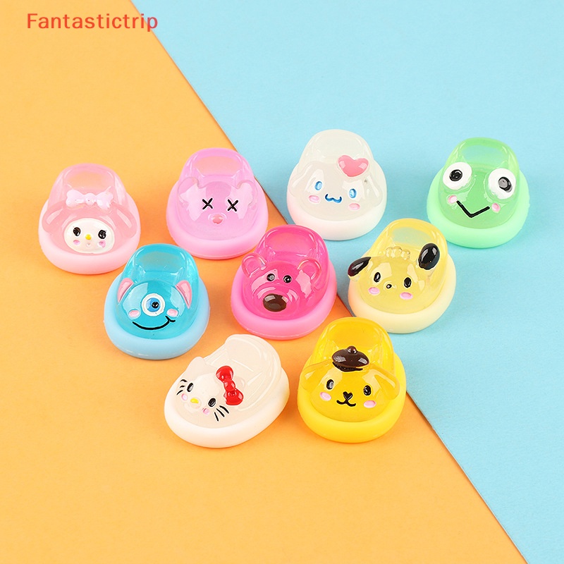 [Fantastictrip] Kẹp Tóc Nhựa Hoạt Hình Sanrios Pochacco Cinnamoroll Kuromi Dễ Thương Diy Mới