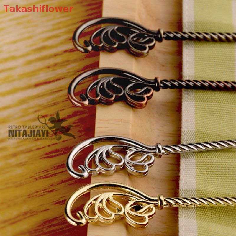 Muỗng Uống Cà Phê Bằng Đồng Chạm Khắc Phong Cách Vintage