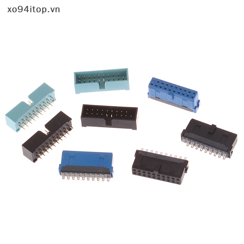 Set 2 Bảng Mạch Kết Nối Cổng USB 3.0 19pin Male / Female