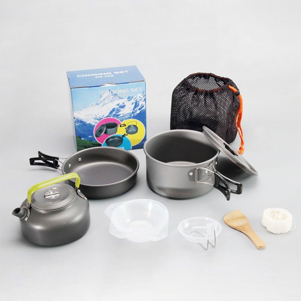 Bộ Dụng Cụ Bàn Ăn Tô Muỗng Gấp Gọn Tiện Dụng Mang Theo Du Lịch Dã Ngoại