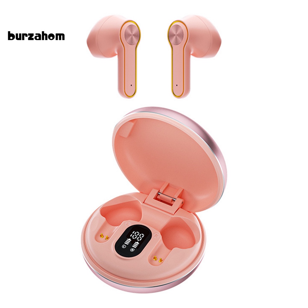 Tai Nghe Không Dây Thể Thao Kỹ Thuật Số Siêu Trễ Bằng ABS Kèm Hộp Sạc