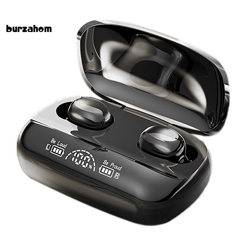 Tai Nghe Bluetooth 5.0 Bur TG03 Chống Ồn Có Màn Hình Kỹ Thuật Số