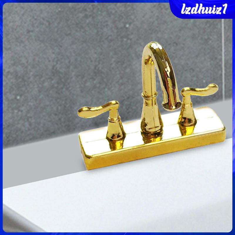 Vòi Bồn Tắm [Lzdhuiz] Trang Trí Nhà Búp Bê