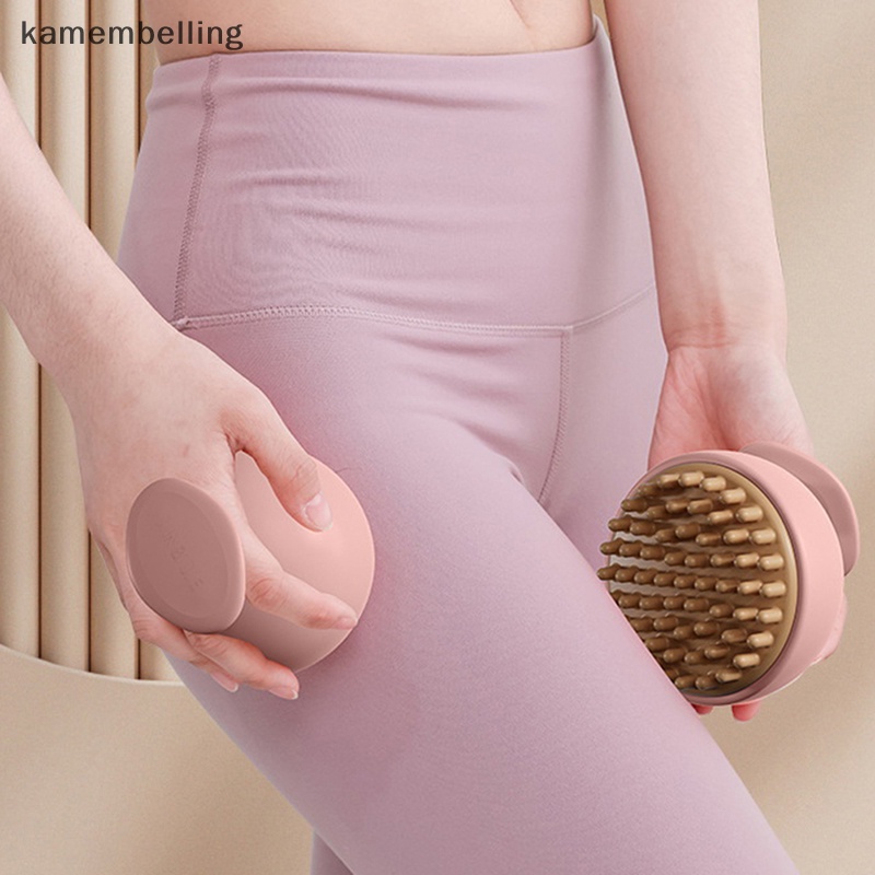 1 Bàn Chải Massage kamembelling Bằng Đá Meridian Giúp Giảm Mệt Mỏi