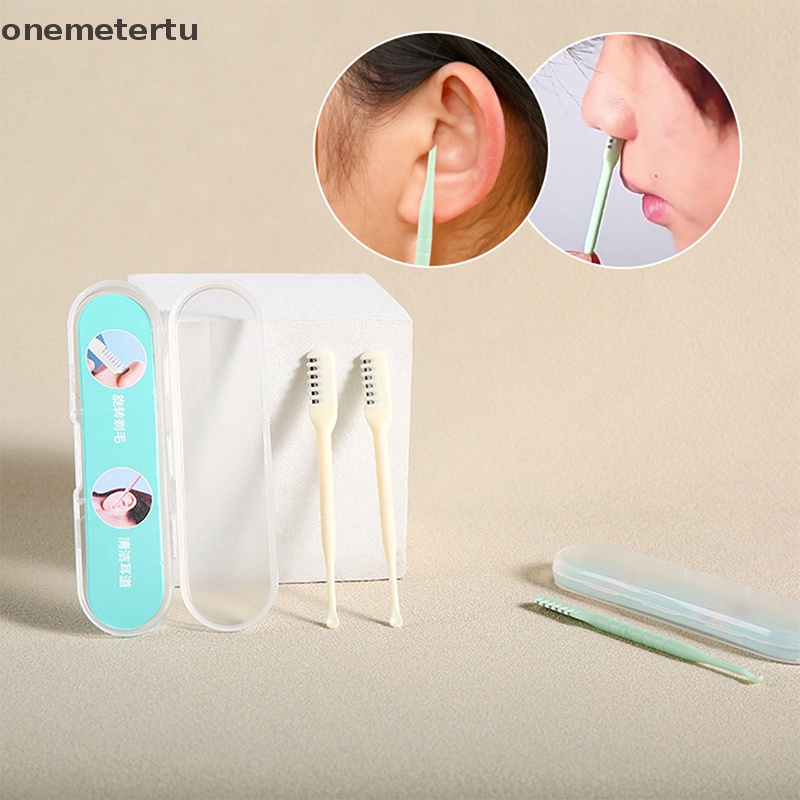 Máy Tỉa Lông Mũi Và Cạo Lông Tai Hai Đầu Di Động onemetertu Kèm Hộp Đựng