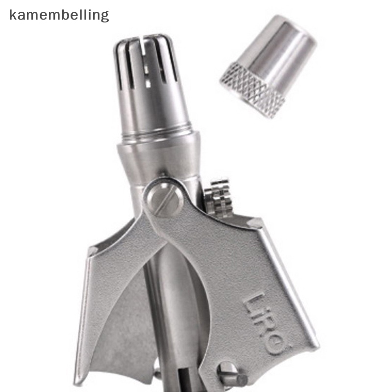 Kamembelling Máy Tỉa Lông Mũi / Tai / Tóc Bằng Thép Không Gỉ Dạng Xoắn Ốc