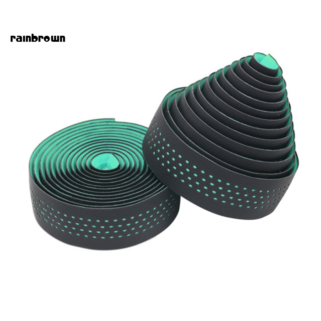 1 Cặp Băng Keo Polyurethane Thoáng Khí Thấm Hút Mồ Hôi Độ Thấm Cao Có Lỗ Gắn Xe Đạp