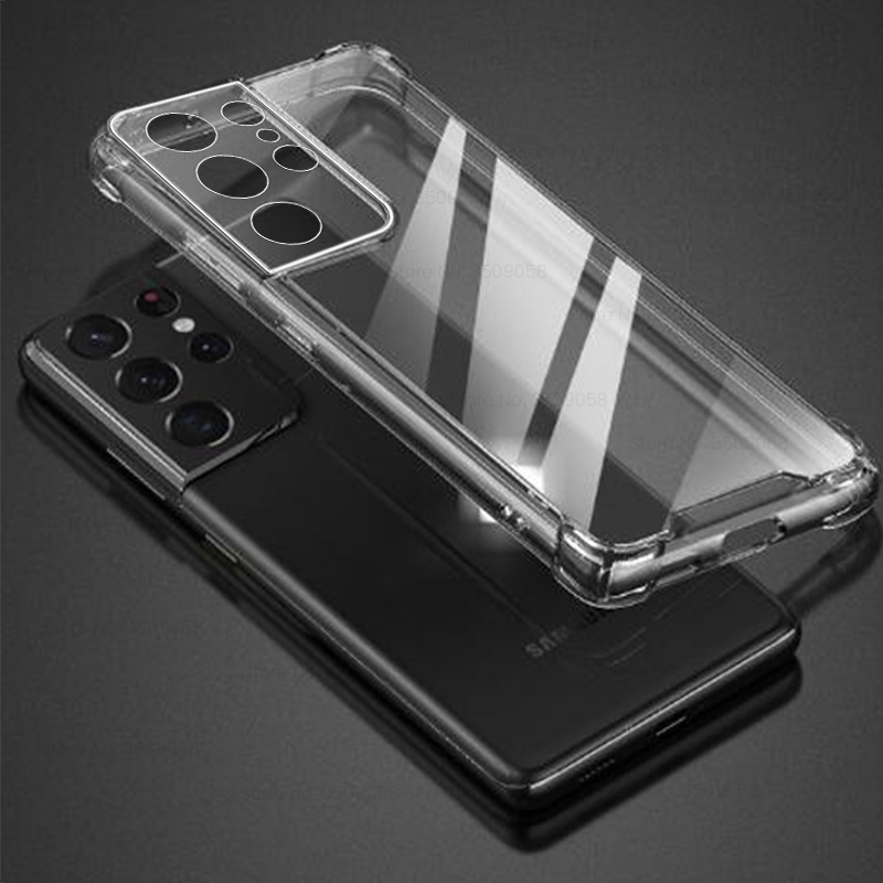 Ôp Điện Thoại Trong Suốt Có Túi Khí Cho samsung galaxy s23 ultra s22 ultra s21 s22 s21 s23 plus ultra note20 a14 a23 a34 54 4g 5g Ốp