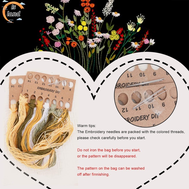 Bộ Khung Thêu Thủ Công 20cm Tiện Lợi